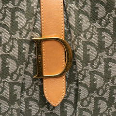 Diorissimo Canvas Double Saddle Bowler Bag