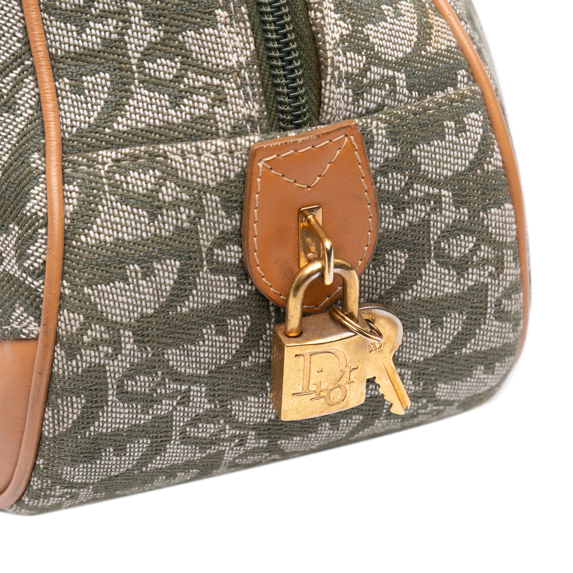 Diorissimo Canvas Double Saddle Bowler Bag