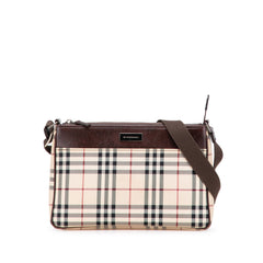 House Check Canvas Crossbody