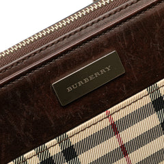 House Check Canvas Crossbody