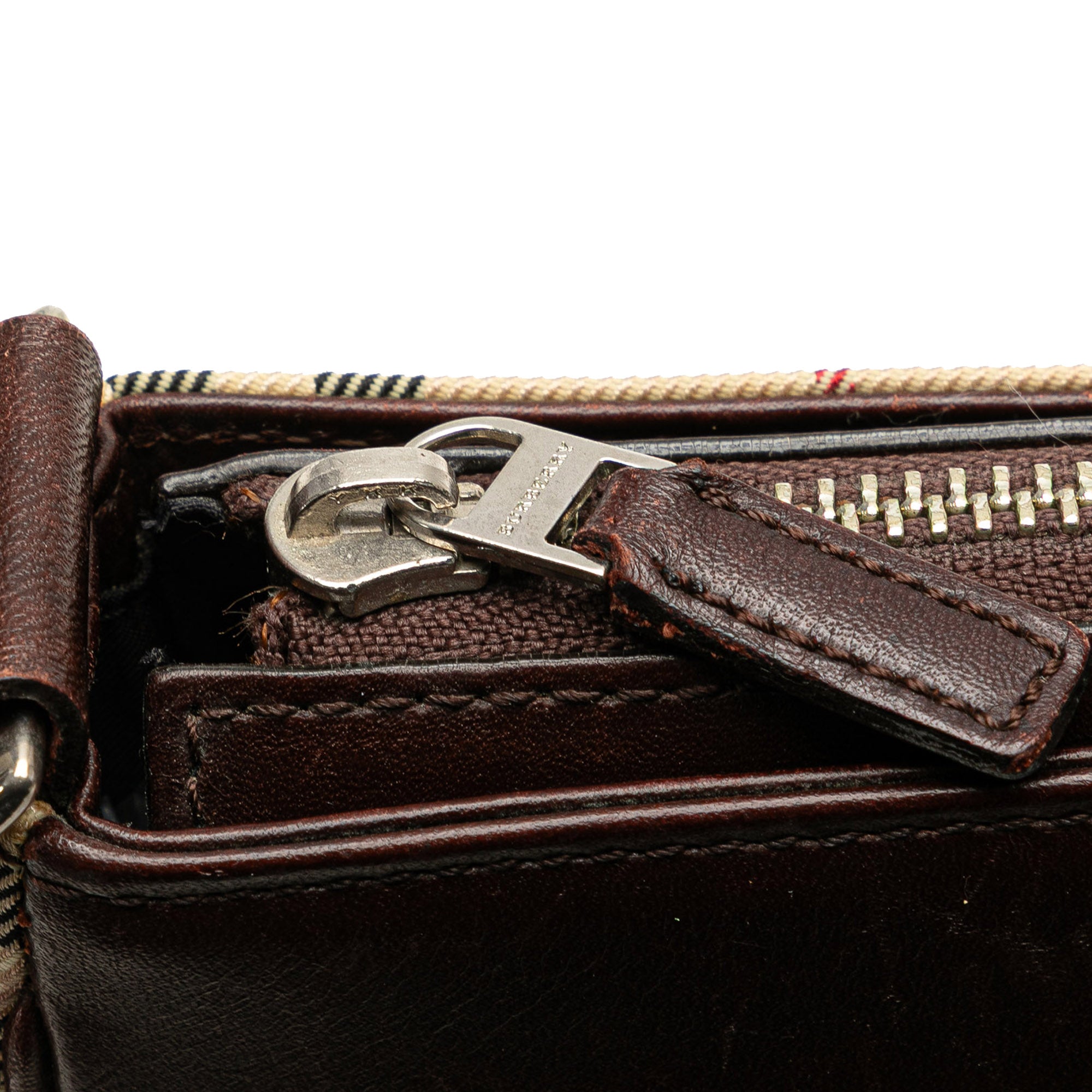 House Check Canvas Crossbody