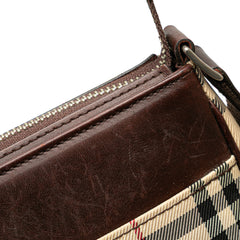 House Check Canvas Crossbody