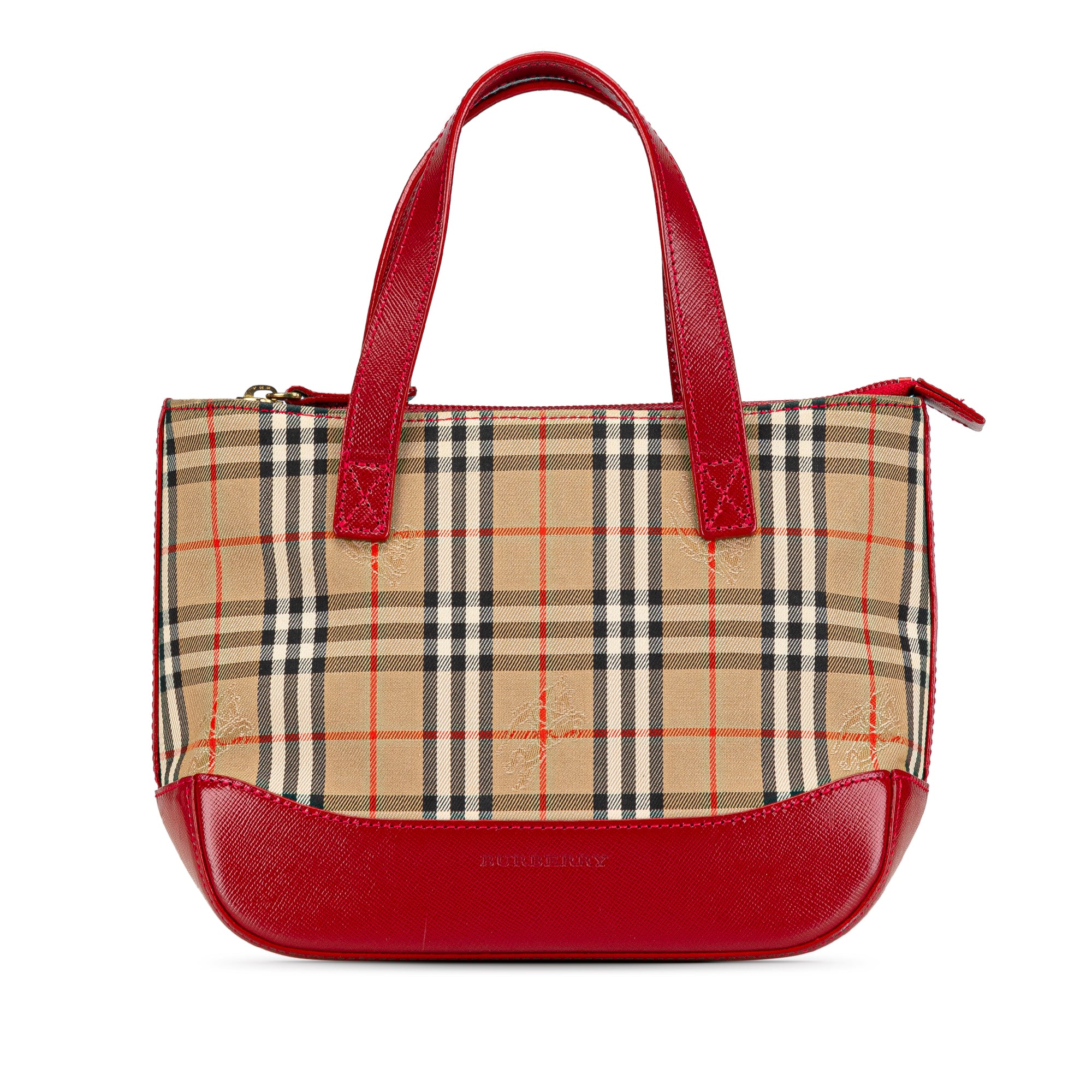 Haymarket Check Canvas Handbag