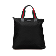 GG Canvas Web Tote