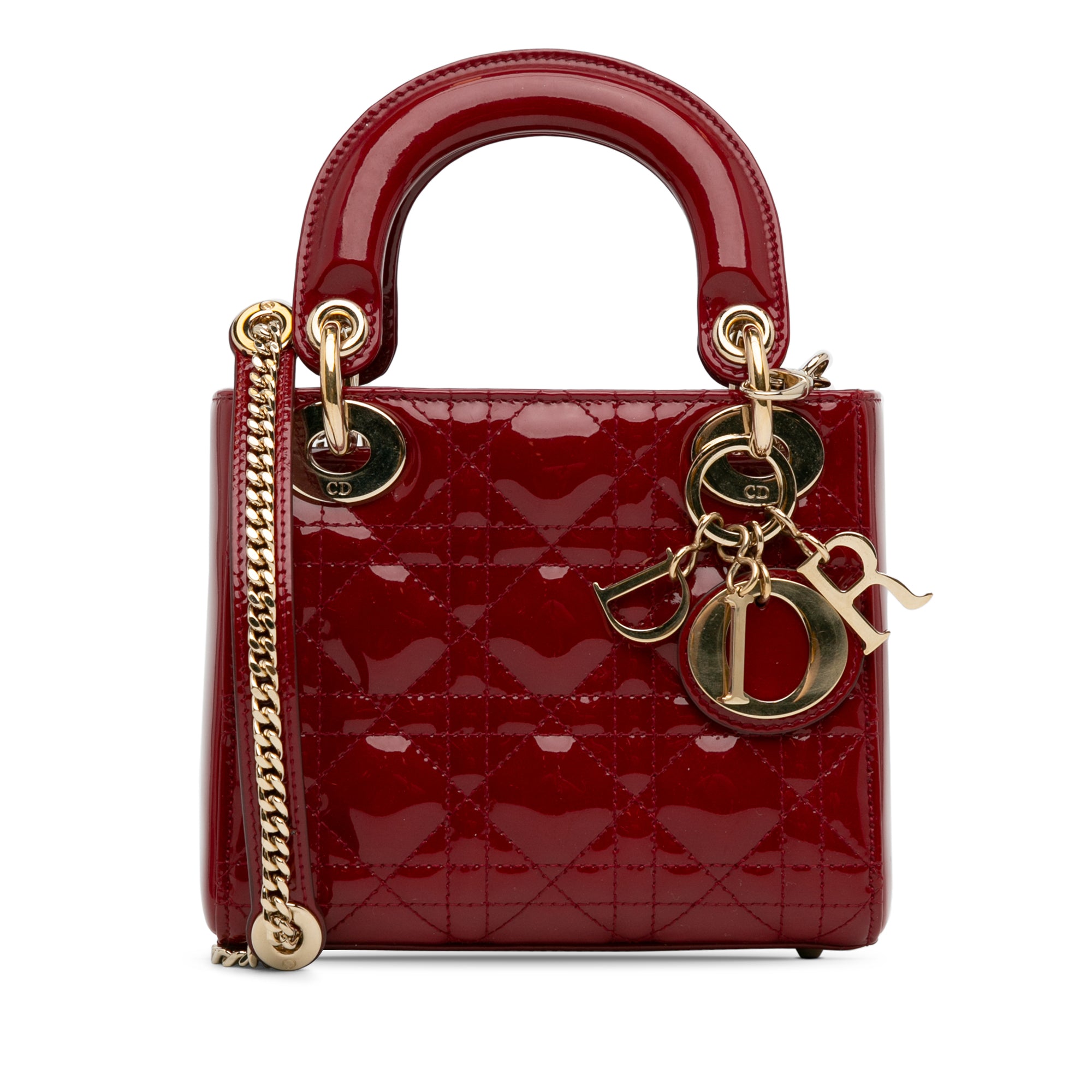 Mini Patent Cannage Lady Dior_0