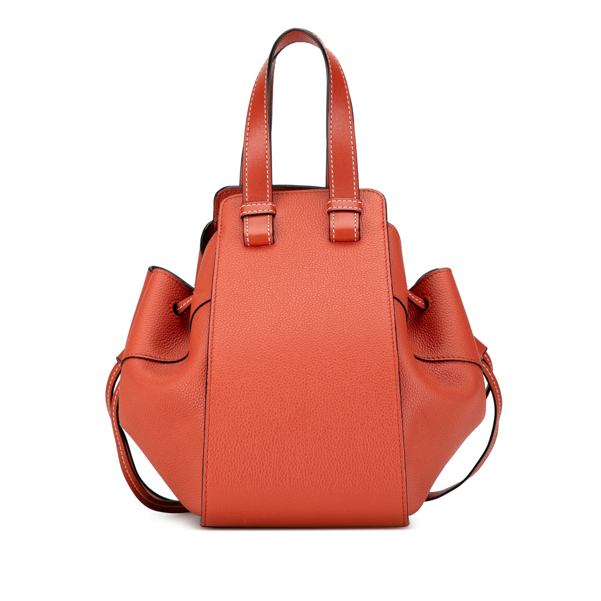 Small Leather Hammock Satchel