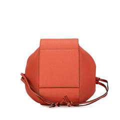 Small Leather Hammock Satchel