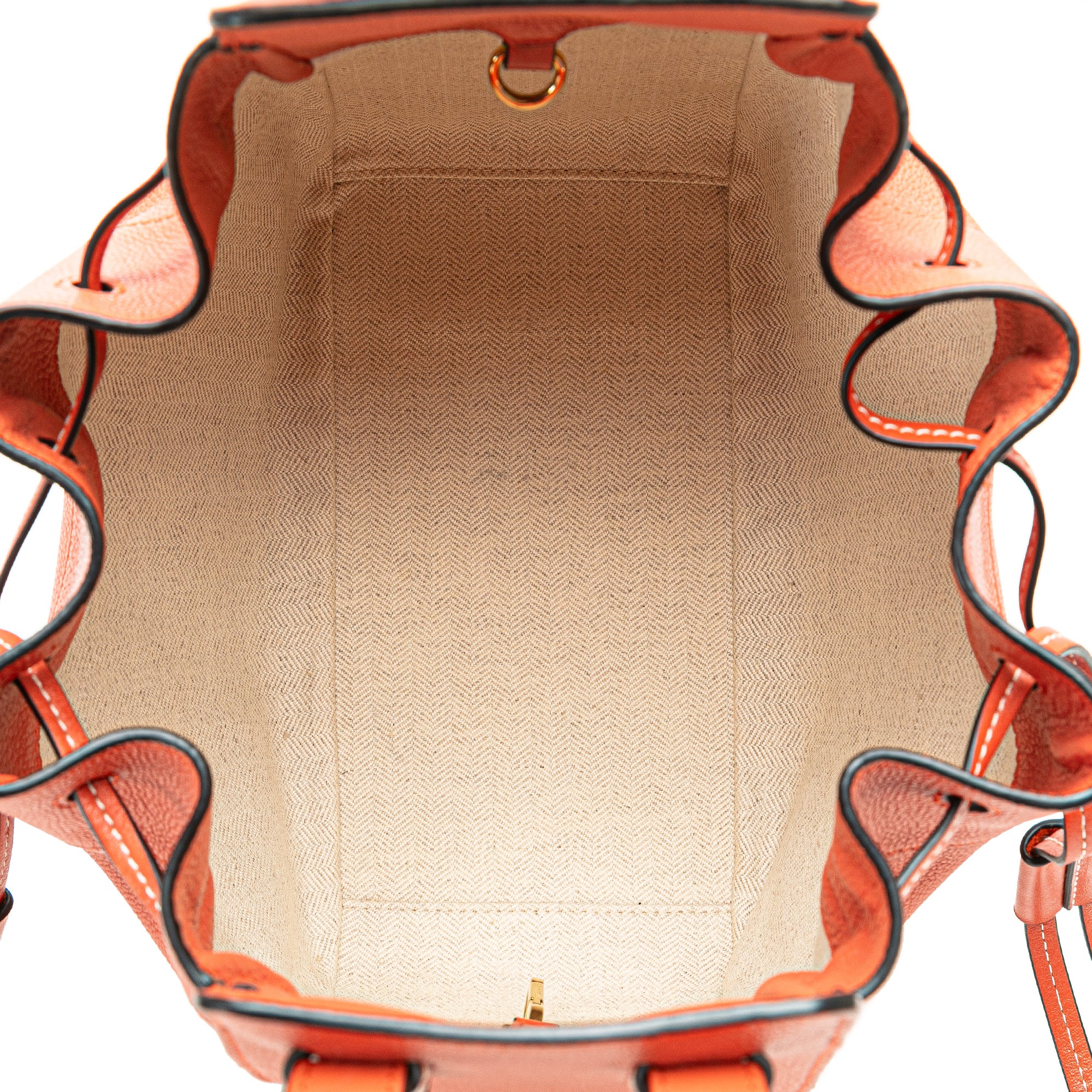 Small Leather Hammock Satchel