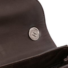 Paris-Salzburg Quilted Lambskin and Pony Hair Saddle Crossbody