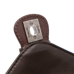 Paris-Salzburg Quilted Lambskin and Pony Hair Saddle Crossbody