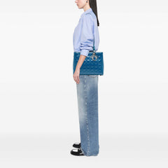 Large Patent Cannage Lady Dior