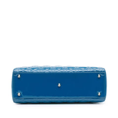 Large Patent Cannage Lady Dior