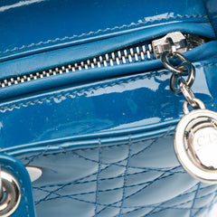 Large Patent Cannage Lady Dior