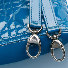 Large Patent Cannage Lady Dior