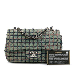 Mini Rectangular Classic Tweed Flap