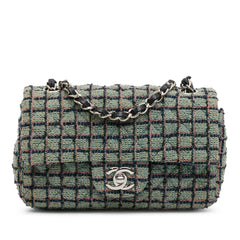 Mini Rectangular Classic Tweed Flap