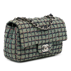 Mini Rectangular Classic Tweed Flap