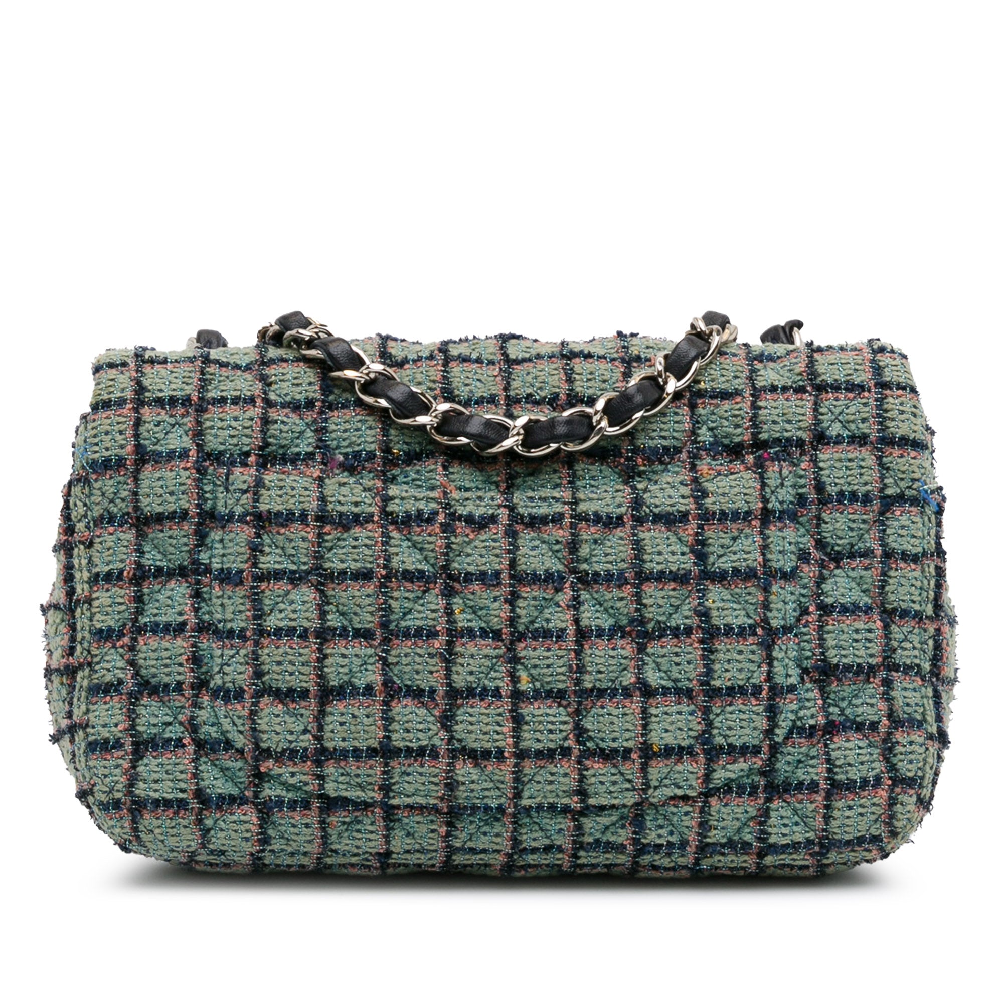 Mini Rectangular Classic Tweed Flap