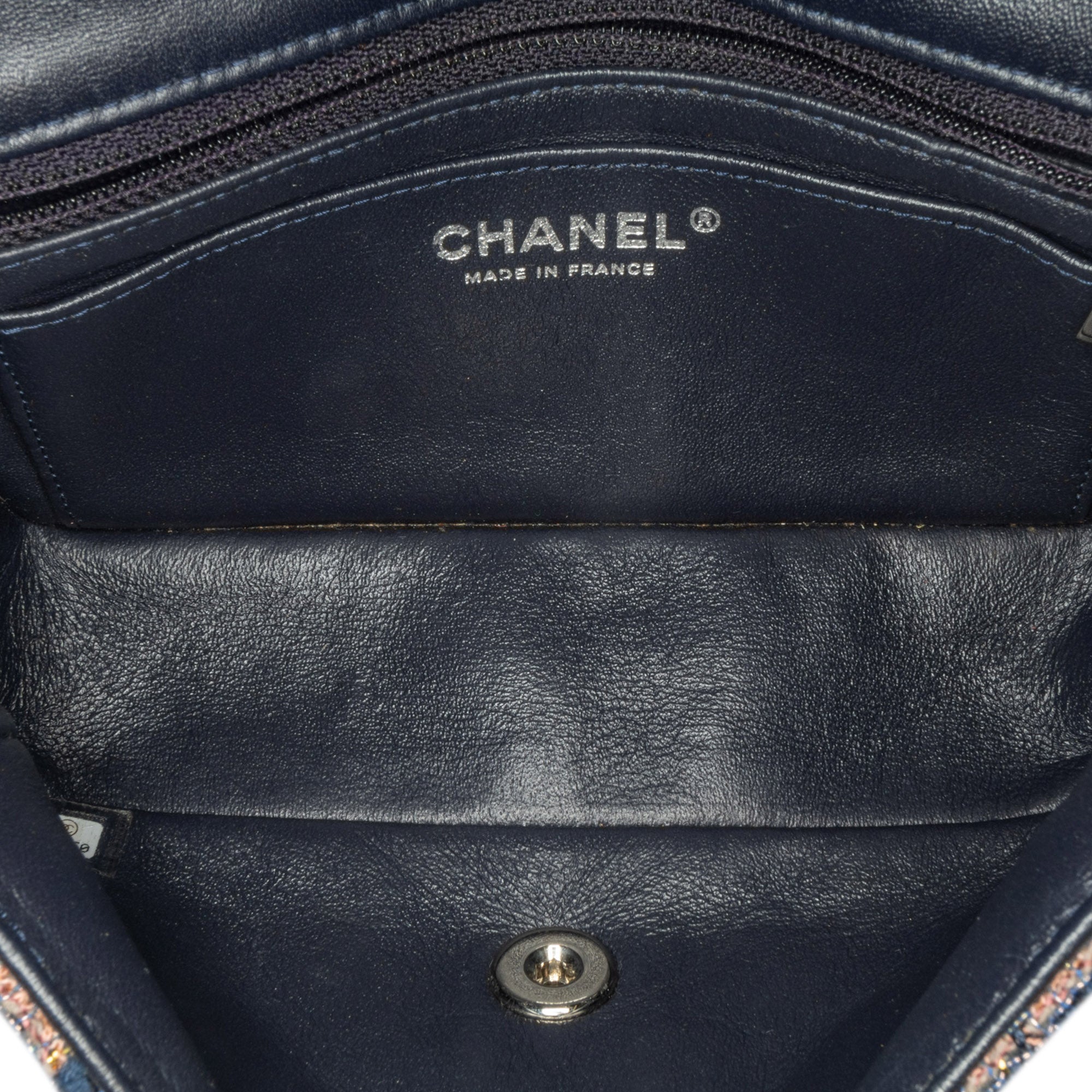 Mini Rectangular Classic Tweed Flap