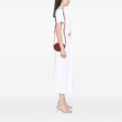 Small Calfskin Cuir Triomphe Oval Crossbody