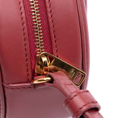 Small Calfskin Cuir Triomphe Oval Crossbody