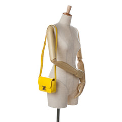 Teen Shiny Calfskin Triomphe Crossbody