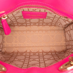 Mini Lambskin Cannage Lady Dior