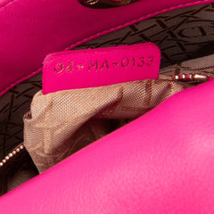 Mini Lambskin Cannage Lady Dior