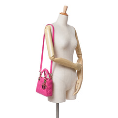 Mini Lambskin Cannage Lady Dior