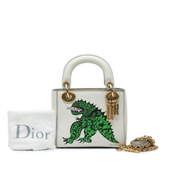 Limited Edition Niki De Saint Phalle Mini Calfskin Dragon Lady Dior
