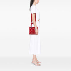 Medium Patent Cannage Lady Dior