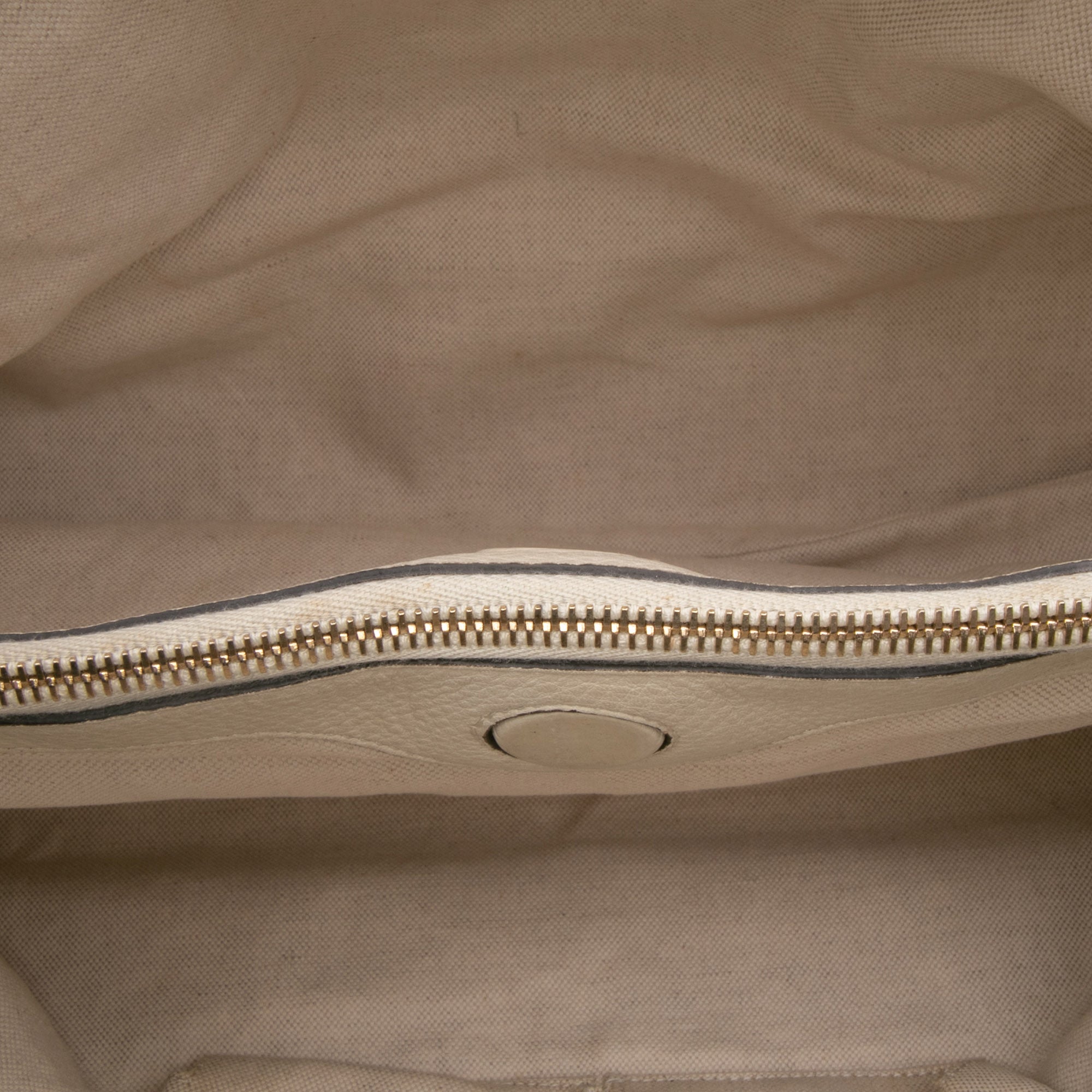 Large Calfskin Bamboo Shopper Satchel