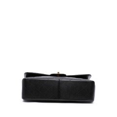 Jumbo Classic Caviar Double Flap