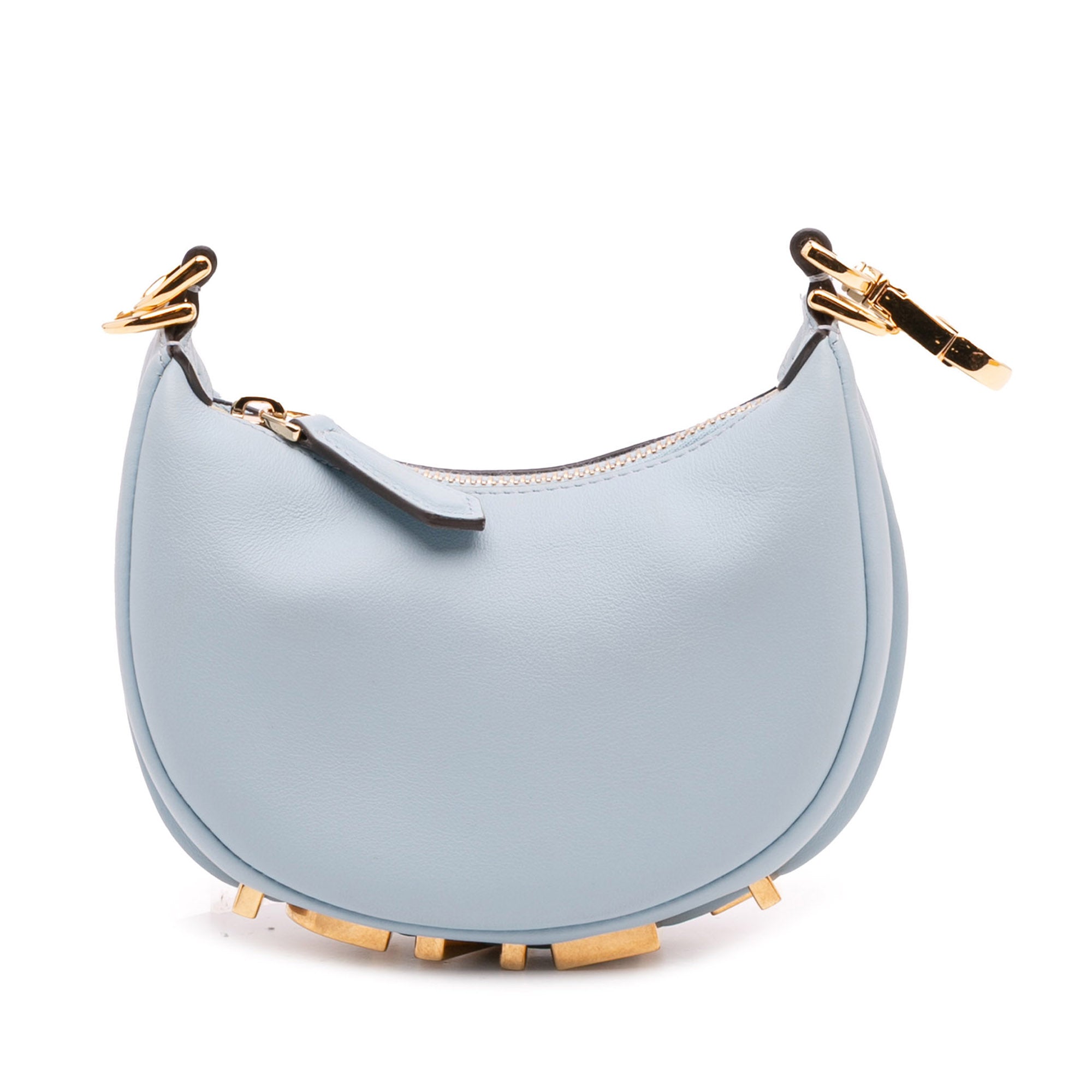 Nano Leather Fendigraphy Hobo