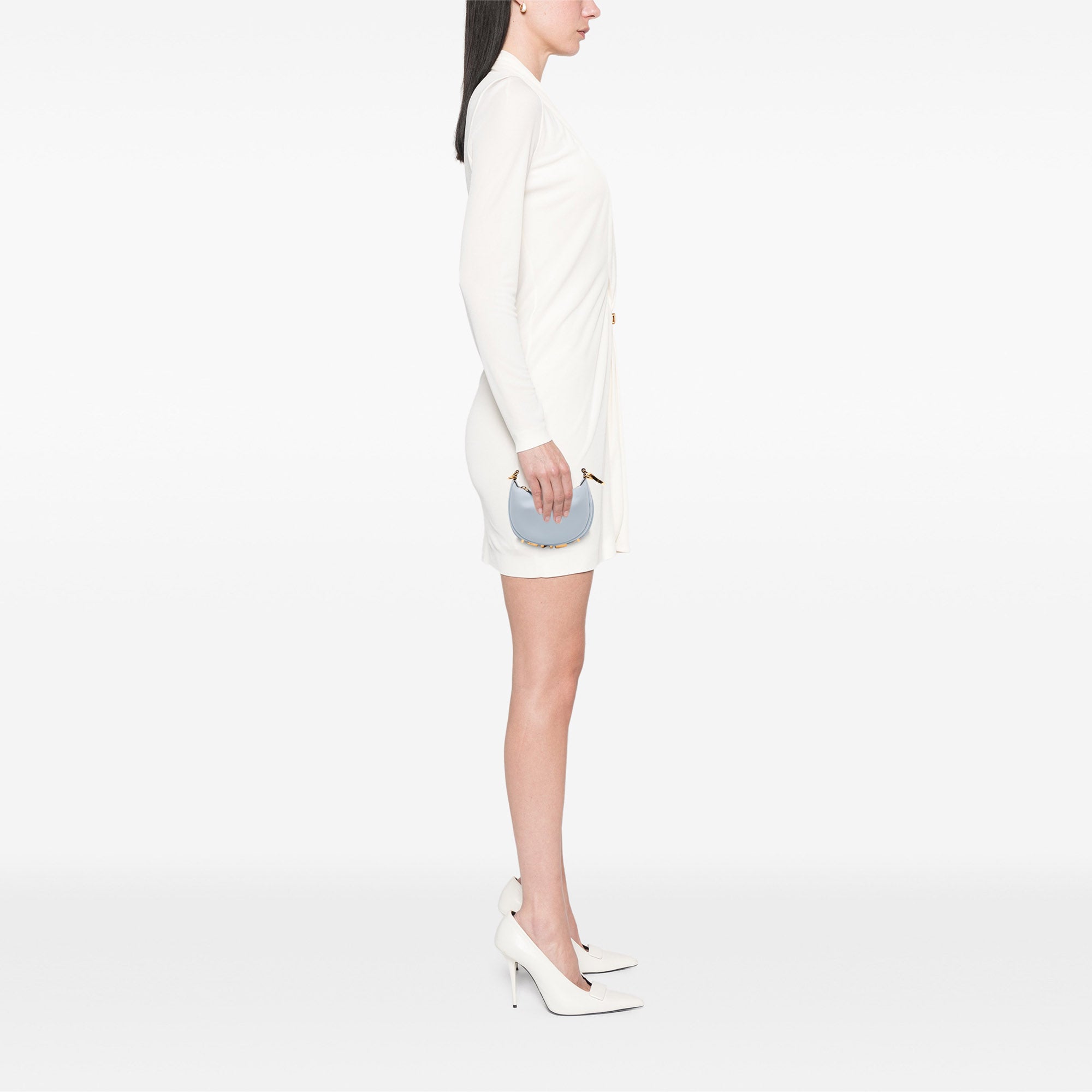 Nano Leather Fendigraphy Hobo