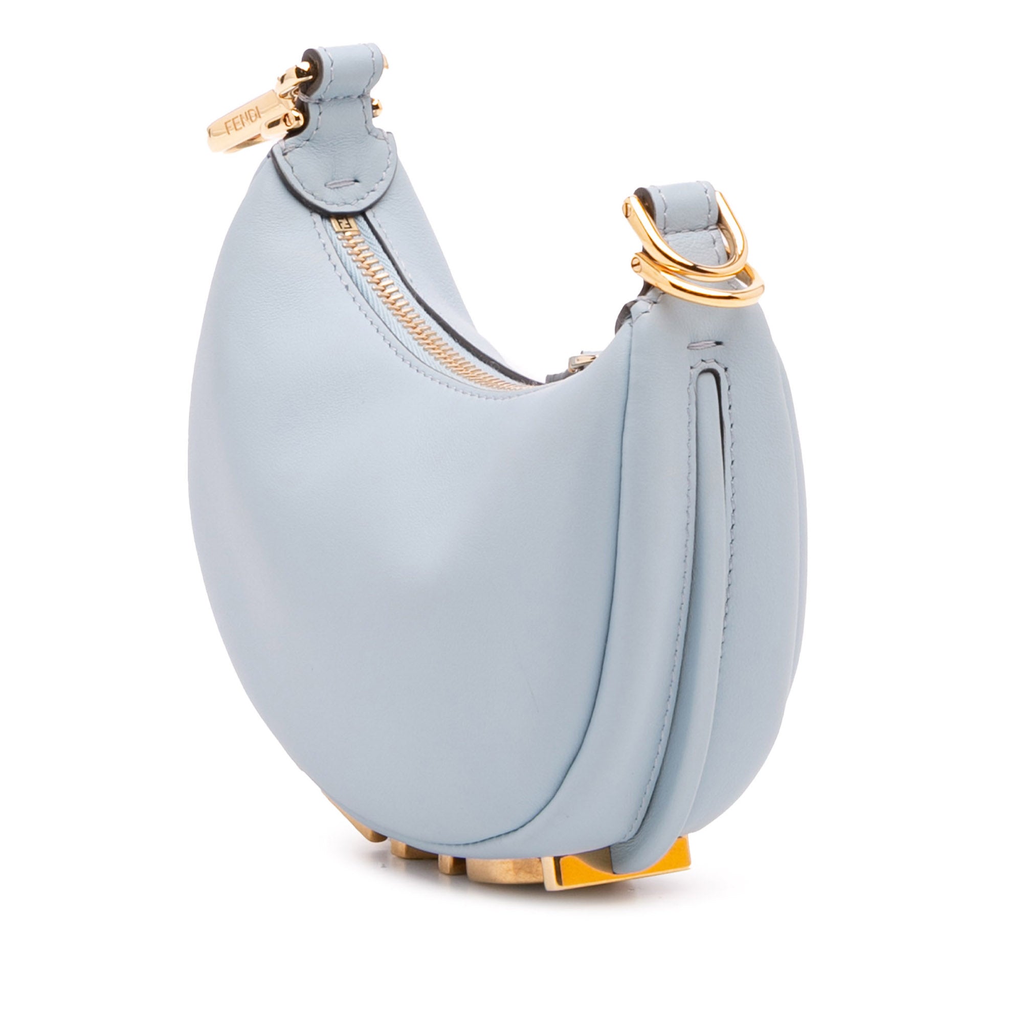 Nano Leather Fendigraphy Hobo