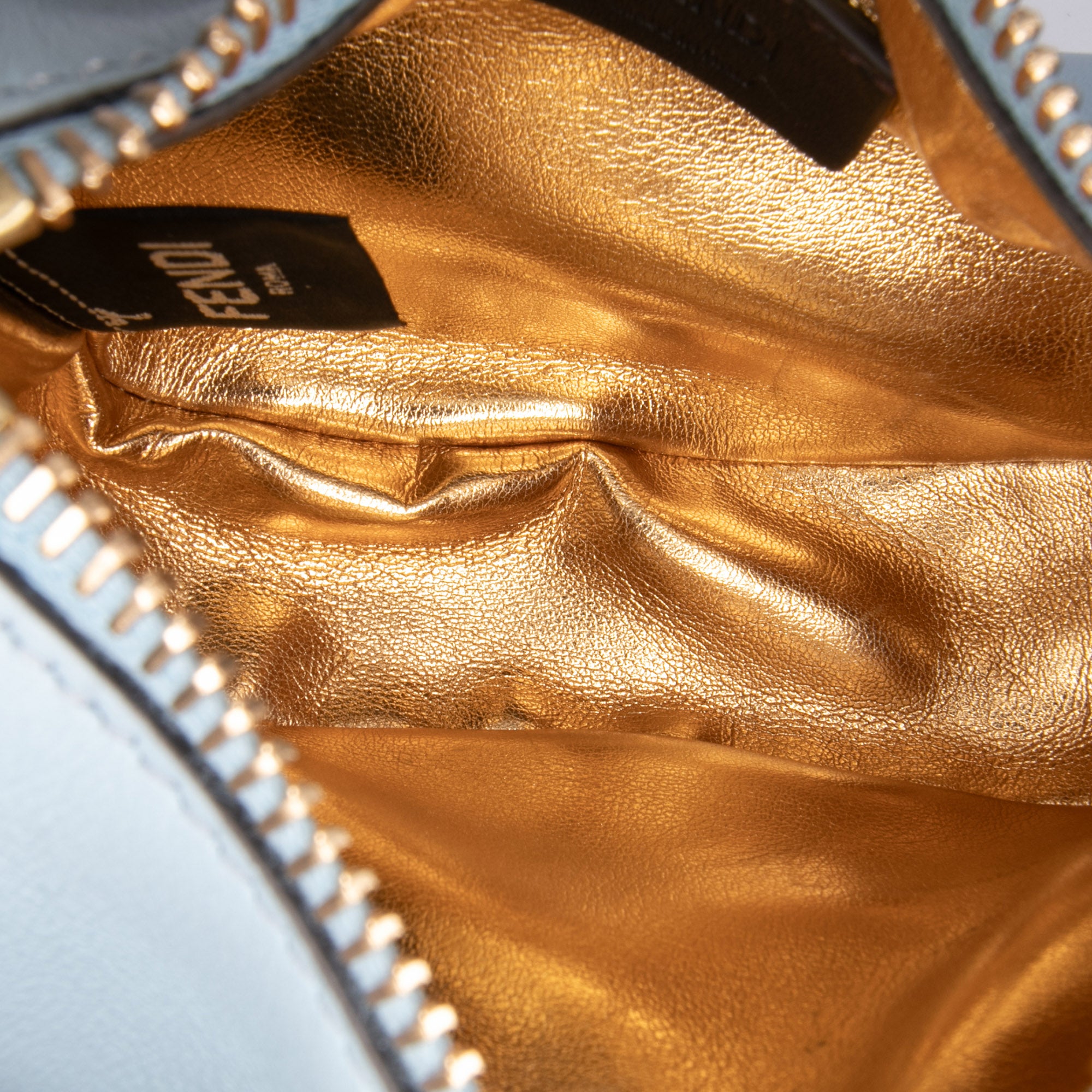 Nano Leather Fendigraphy Hobo