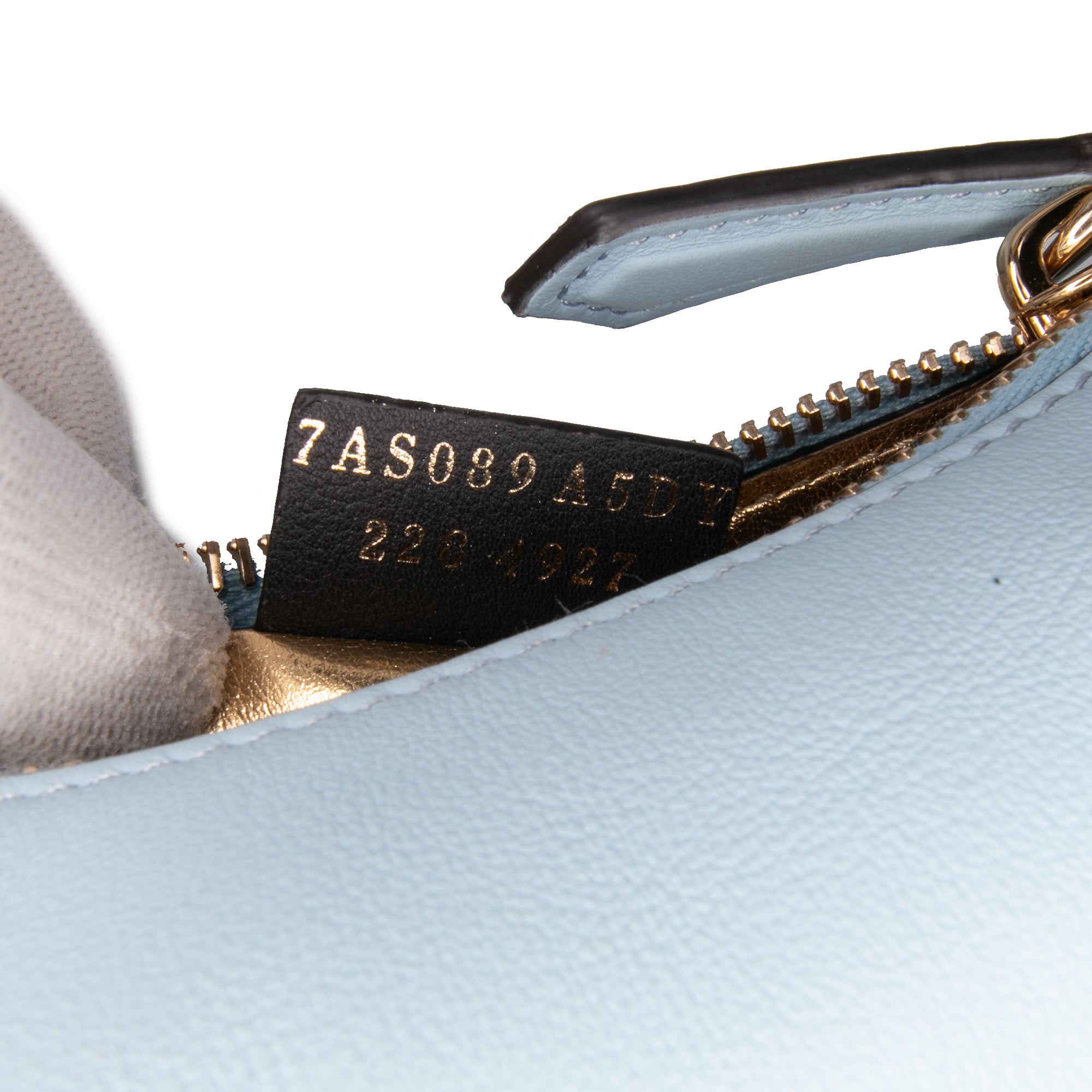 Nano Leather Fendigraphy Hobo