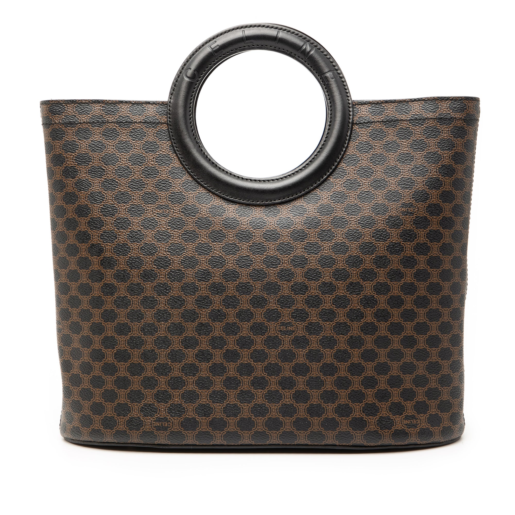 Macadam Coated Canvas Tote