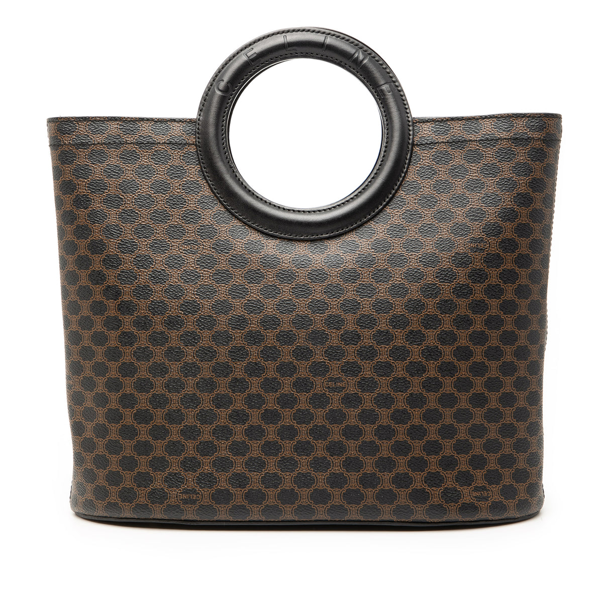 Macadam Coated Canvas Tote