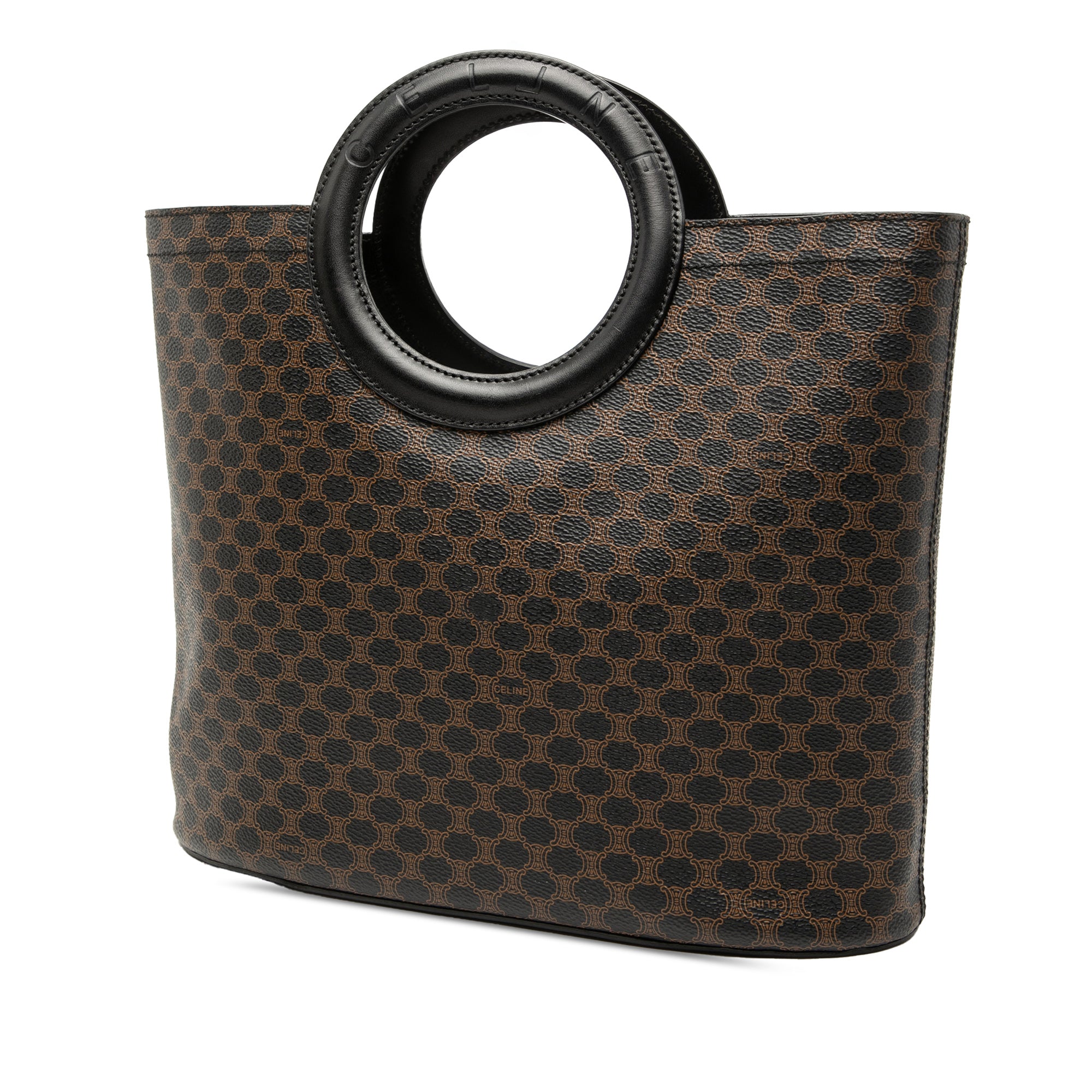 Macadam Coated Canvas Tote
