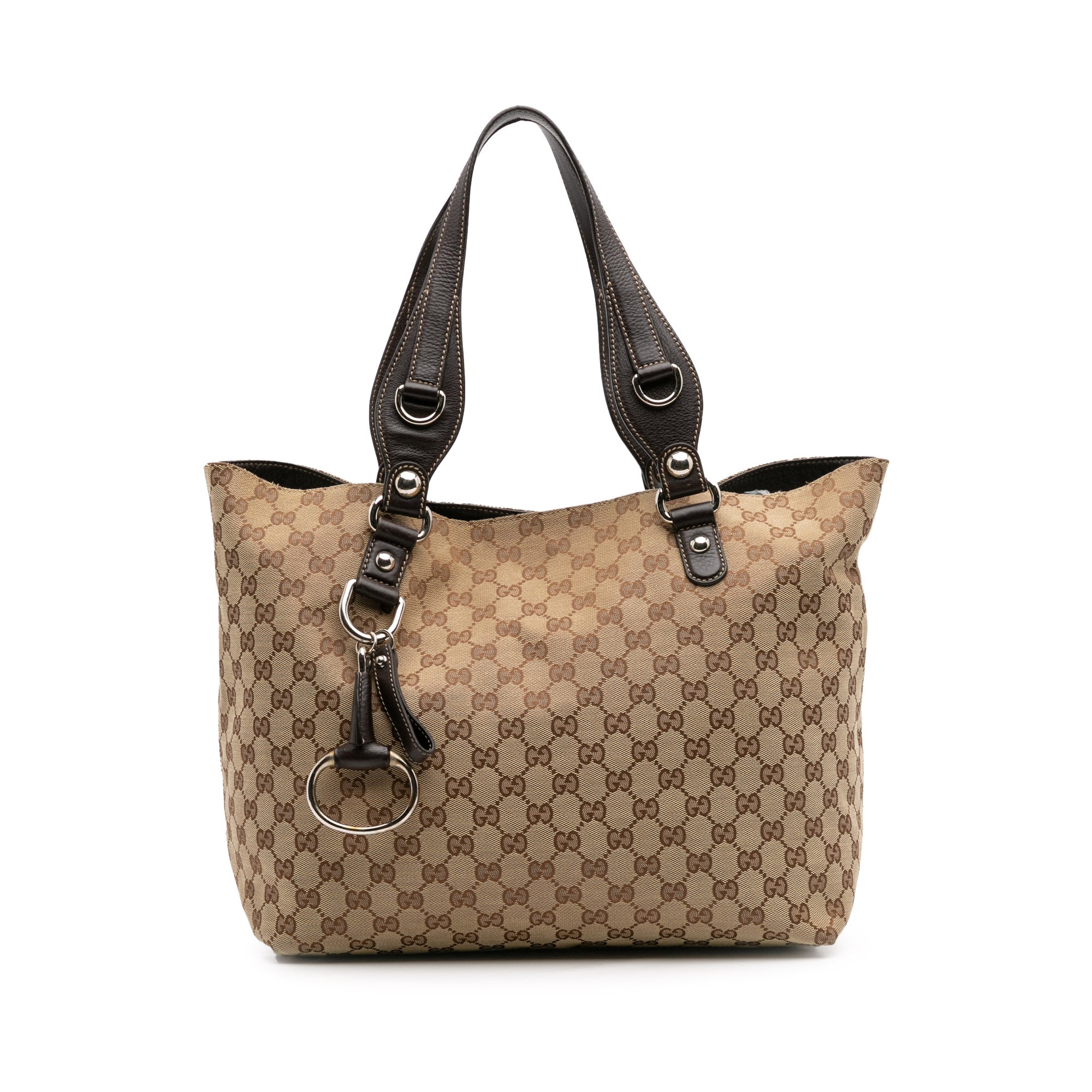GG Canvas Icon Bit Tote