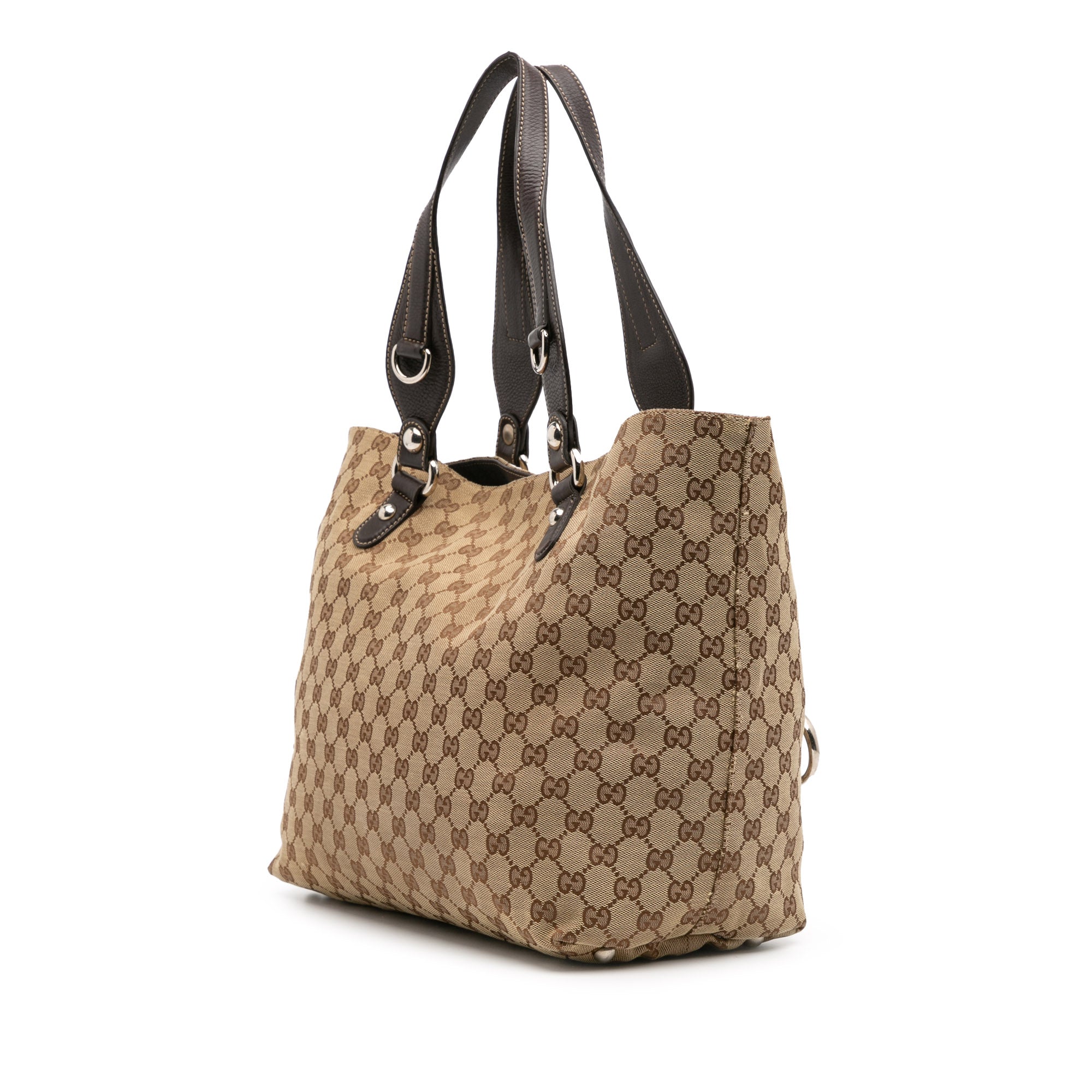 GG Canvas Icon Bit Tote