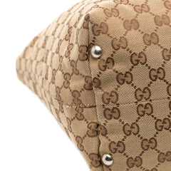 GG Canvas Icon Bit Tote