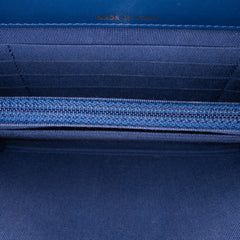 Quilted Lambskin Square Wallet on Chain