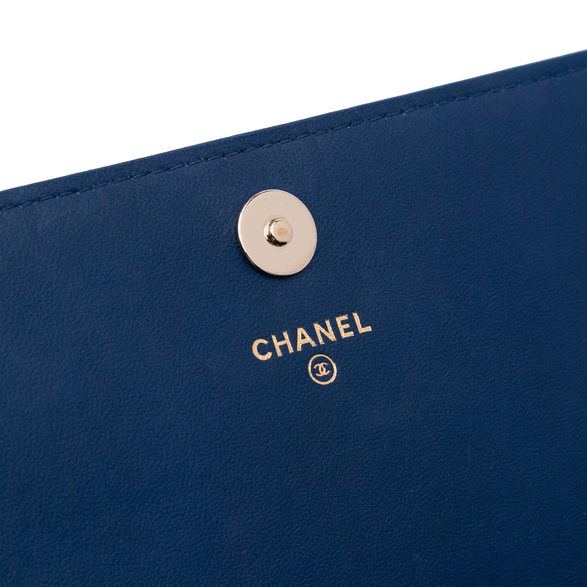 Quilted Lambskin Square Wallet on Chain