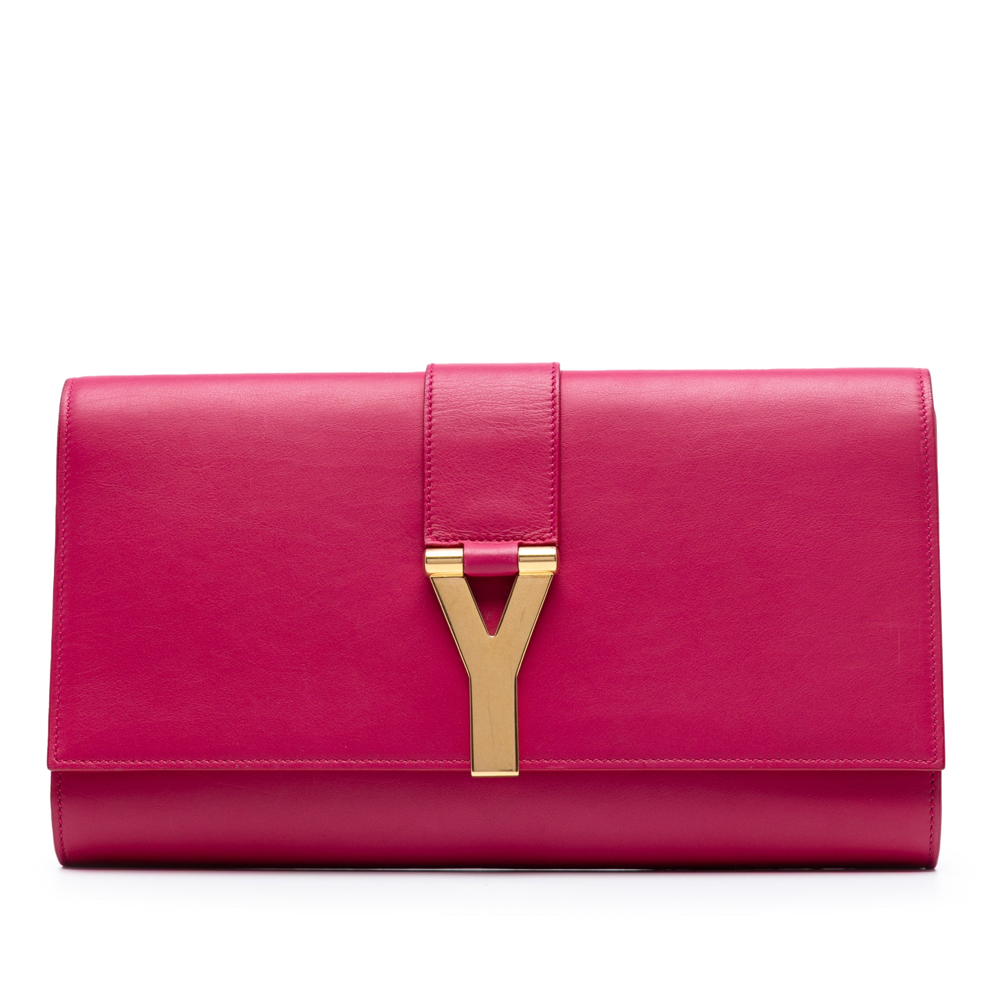 Leather Chyc Ligne Clutch