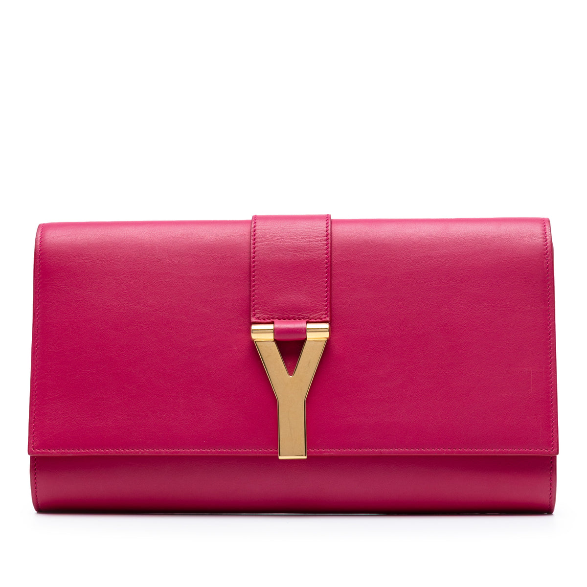 Leather Chyc Ligne Clutch