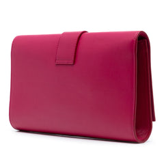 Leather Chyc Ligne Clutch