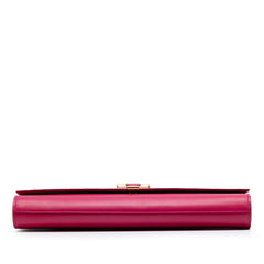 Leather Chyc Ligne Clutch